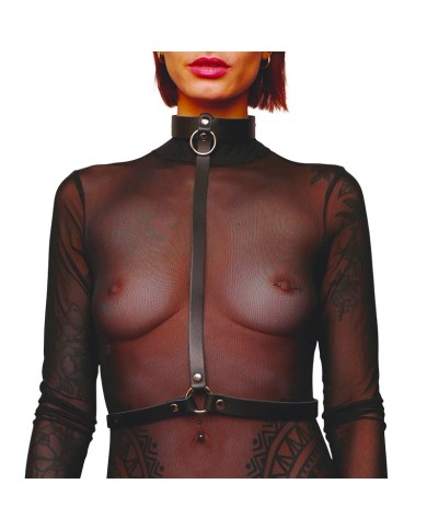 Harnais de poitrine The Sinners Noir – Design fétiche