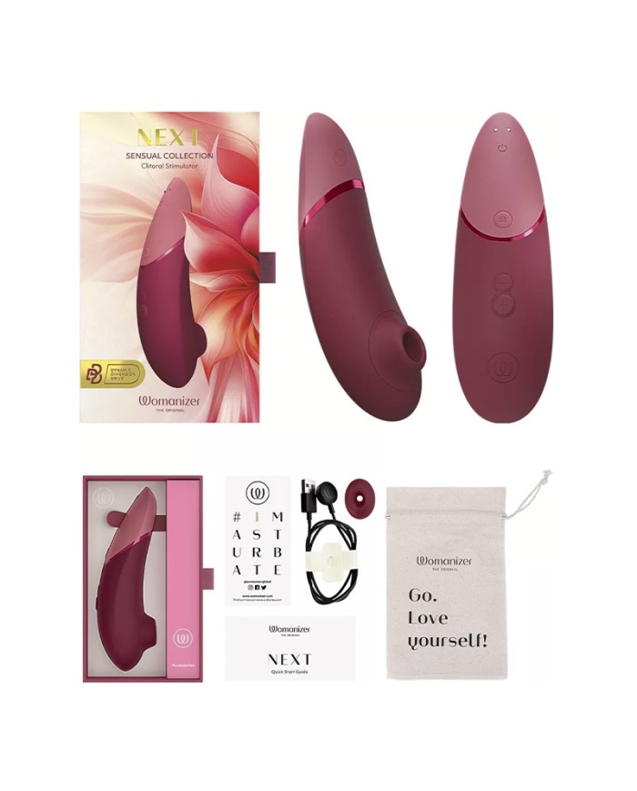 Womanizer Next Bordeaux - Revolutionrer Klitorisstimulator | Joujou.ch