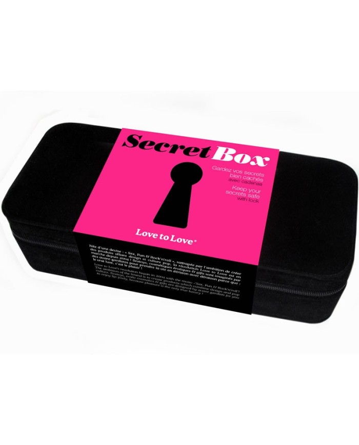 Secret Box - Diskrete Aufbewahrungsbox fr Sextoys | Joujou.ch