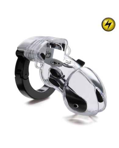 Chastity Device Public Enemy No 1 Clear - Mystim Chastity Device Public Enemy No 1 Clear - Mystim