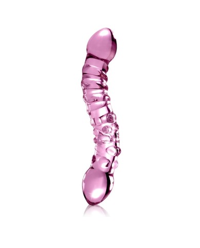 Doppio dildo di vetro - Icicles No 55