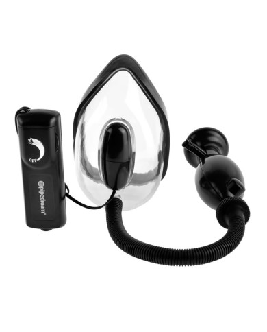 Pompe vaginale avec vibrations et télécommande Pompe vaginale avec vibrations et télécommande