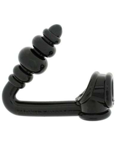 Anello fallico con plug anal Tower - Master Series Anello fallico con plug anal Tower - Master Series