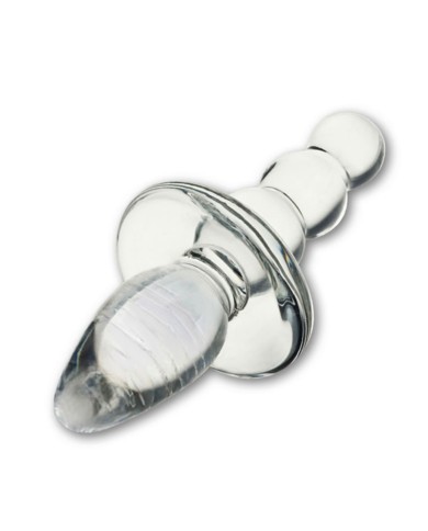 Glass analer Stecker Titus