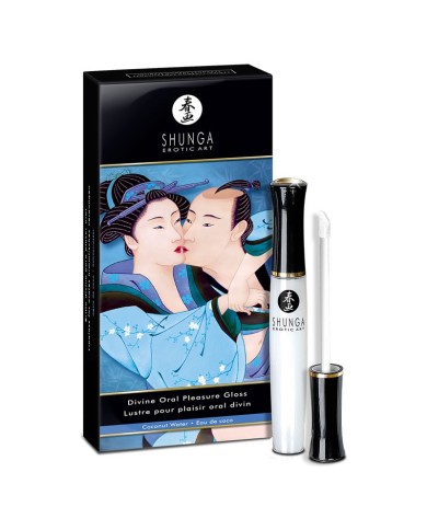 Shunga Divine Oral Pleasure Gloss Coconut