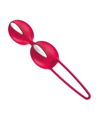 Smartballs Duo Roses et blanches - Fun Factory Smartballs Duo Roses et blanches - Fun Factory