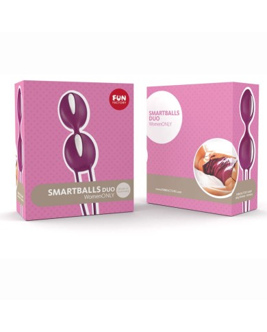 Smartballs Duo Grape und Weiß - Fun Factory