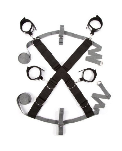 Over the Bed Cross Restrain Set - Fifty Shades of Grey  Over the Bed Cross Restrain Set - Fifty Shades of Grey