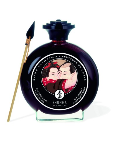Peinture Corporelle Shunga - Chocolat Aphrodisiaque Peinture Corporelle Shunga - Chocolat Aphrodisiaque