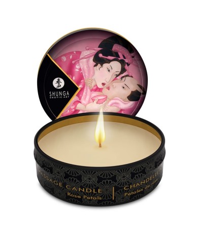 Candela profumata per massaggi Shunga - Aphrodisia Rose