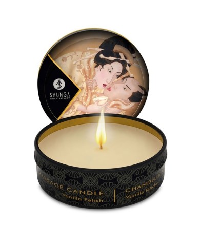Candela profumata per massaggi Shunga - Vanille Fetish