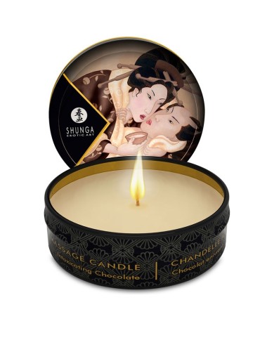 Scented Massage Candle Shunga - Excitation Chocolat