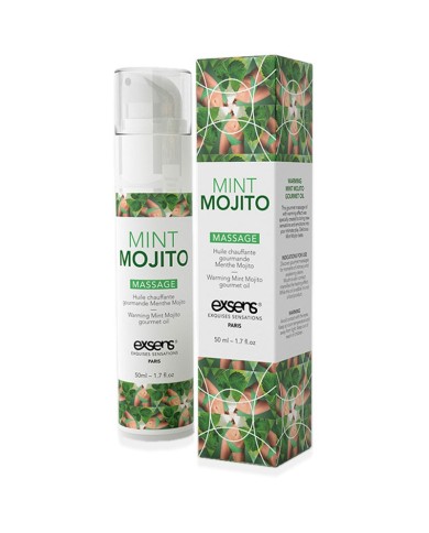 Exsens Huile de massage chauffante et gourmande - Menthe Mojitos Exsens Huile de massage chauffante et gourmande - Menthe Mojitos
