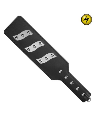 Tapette Sadomaso E-Stim en cuir – ElectraStim Paddle
