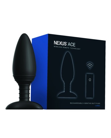 Plug anale vibrante con telecomando Large – Nexus Ace