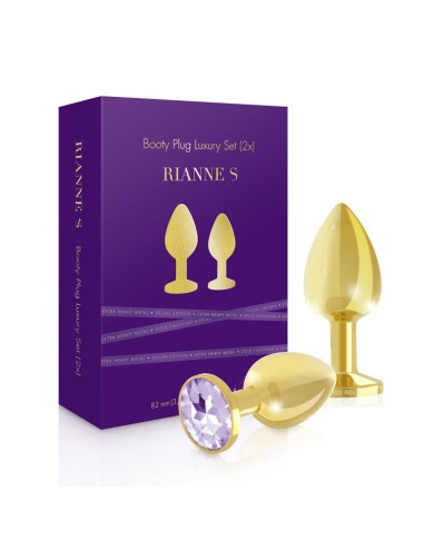 Rianne S Booty Plug Luxury Set - Kit 2 x Plug anale