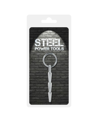 Plug urètral Three Stage Penisstick 8mm - Steel Power Tools Plug urètral Three Stage Penisstick 8mm - Steel Power Tools