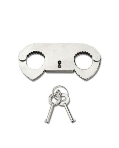 Manette Metal Thumb Cuffs - Pipedream Manette Metal Thumb Cuffs - Pipedream