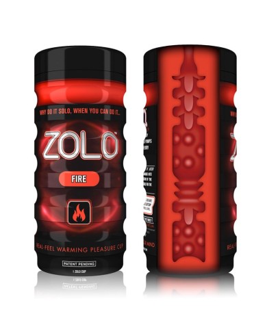 Masturbateur Zolo Cup Fire (effet chauffant) Masturbateur Zolo Cup Fire (effet chauffant)