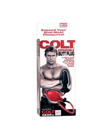 Plug anal gonflable Colt Butt - Latex