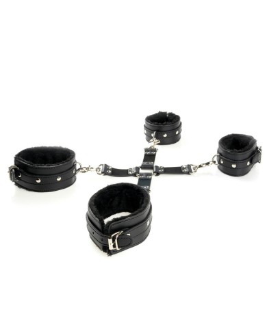 Kit de contrainte Cumfy Hogtie - Pipedream Kit de contrainte Cumfy Hogtie - Pipedream