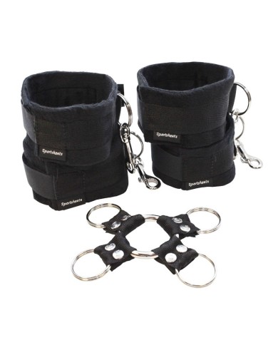 Kit di lacci Hog Tie & Cuff Set - Sportsheets Kit di lacci Hog Tie & Cuff Set - Sportsheets