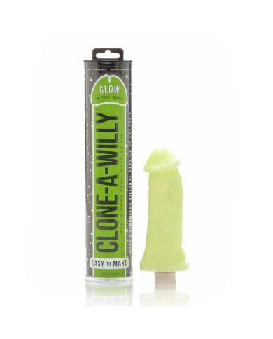 Clone A Willy Kit Glow-in-the-Dark Green Clone A Willy Kit Glow-in-the-Dark Green