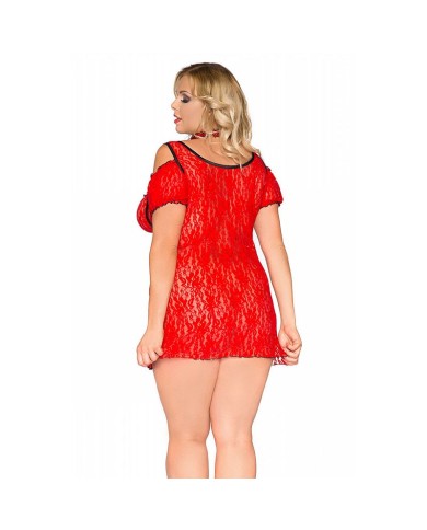 Mini-robe sexy rouge SB/1008 - Andalea Mini-robe sexy rouge SB/1008 - Andalea
