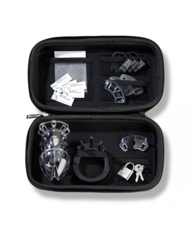 Cage de chasteté Public Enemy No 1 Black Edition - Mystim Cage de chasteté Public Enemy No 1 Black Edition - Mystim