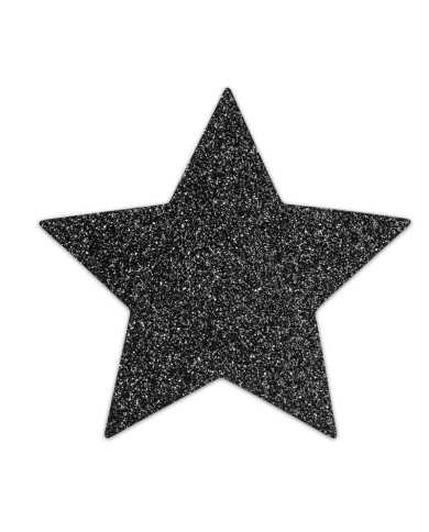 Nippies Flash Stern Schwarz - Nippel-Pasties