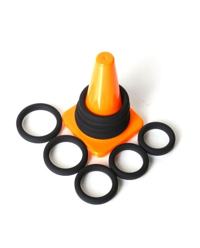 Play Zone Kit Cockring Set estensibile (9 cockring) – Perfect Fit