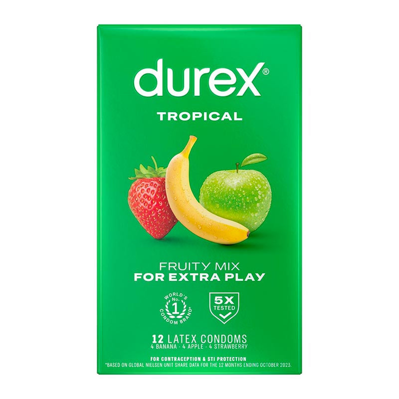 Durex Tropical - Gusti e colori (12 preservativi)