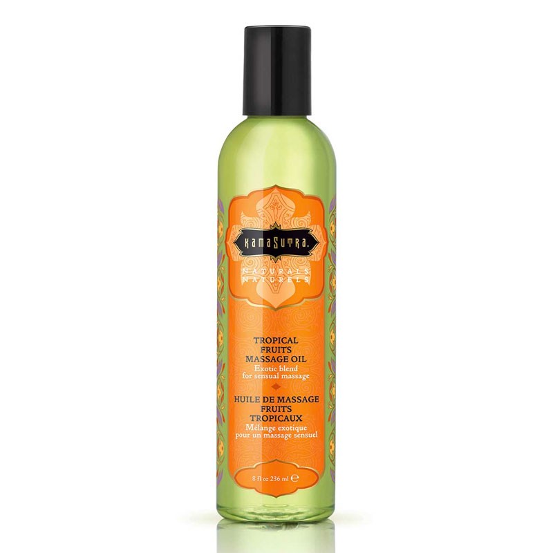 Huile de massage Kamasutra Naturals – Fruits tropicaux 200ml