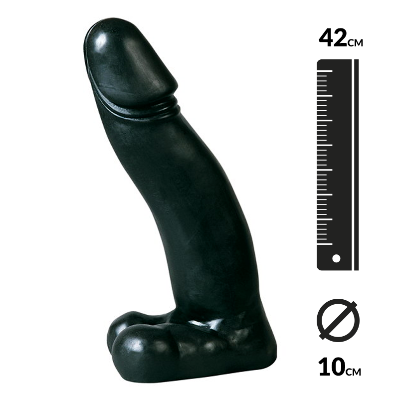 Gode Géant 42cm X-MAN Terminator - All Black