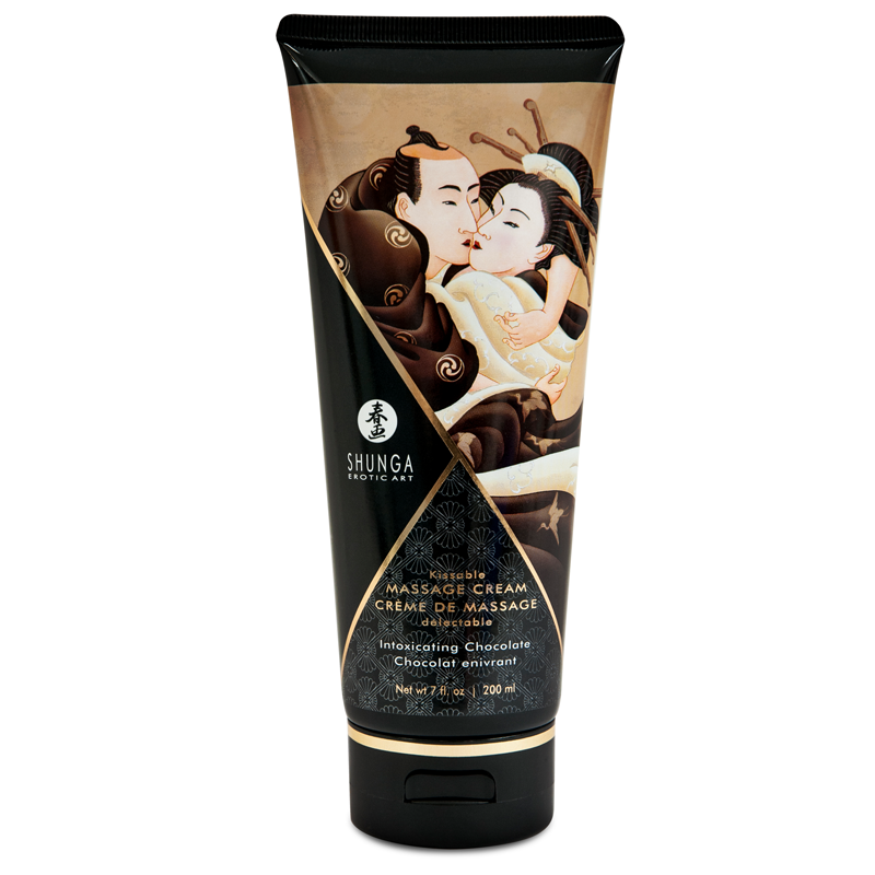 Crème de massage délectable Shunga - Chocolat enivrant