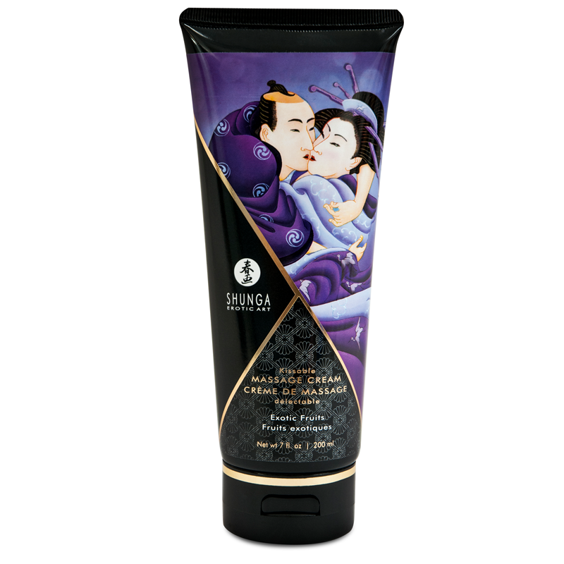 Crème de massage délectable Shunga - Fruits exotiques
