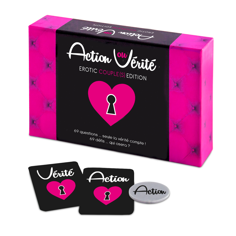 Action ou vérité (couples Edition) - Jeu coquin pour adultes