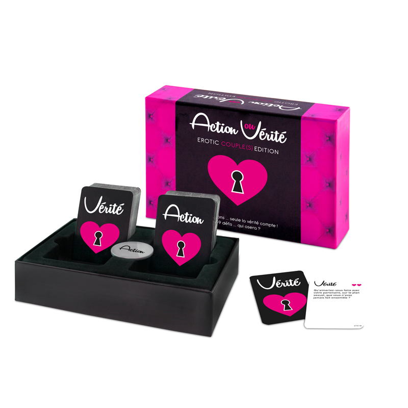 Action ou vérité (couples Edition) - Jeu coquin pour adultes