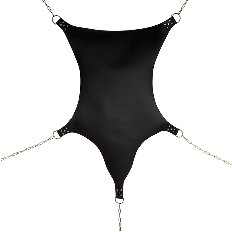 Hamac SM en cuir Sling araignée avec 5 Anneaux D (sans chaines) - Rimba