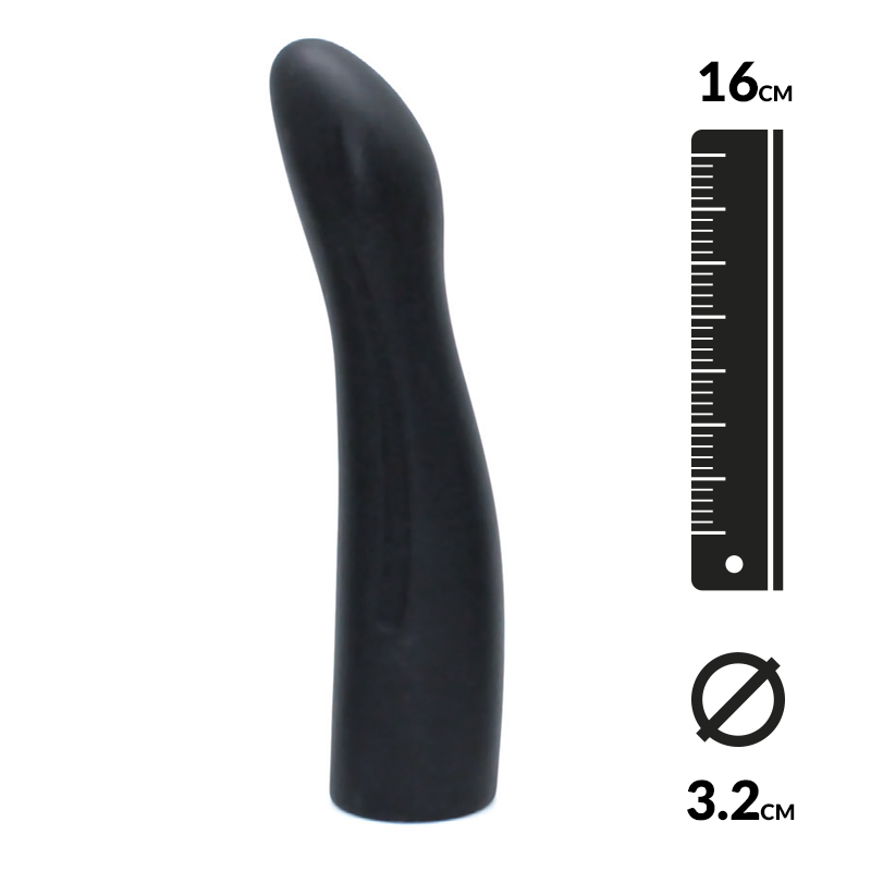 Godemichet interchangeable pour Strapon (16 cm) Point-G - Rimba