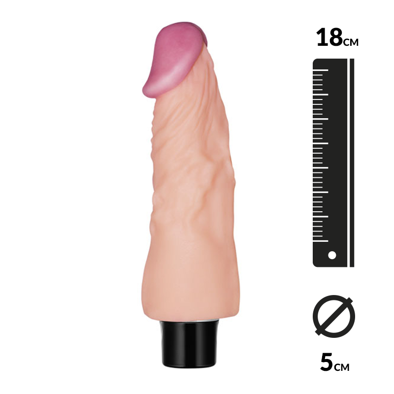 Vibromasseur réaliste (18 cm) Softee 7"