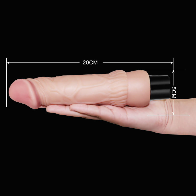 Vibromasseur réaliste (20 cm) Softee 7.8"