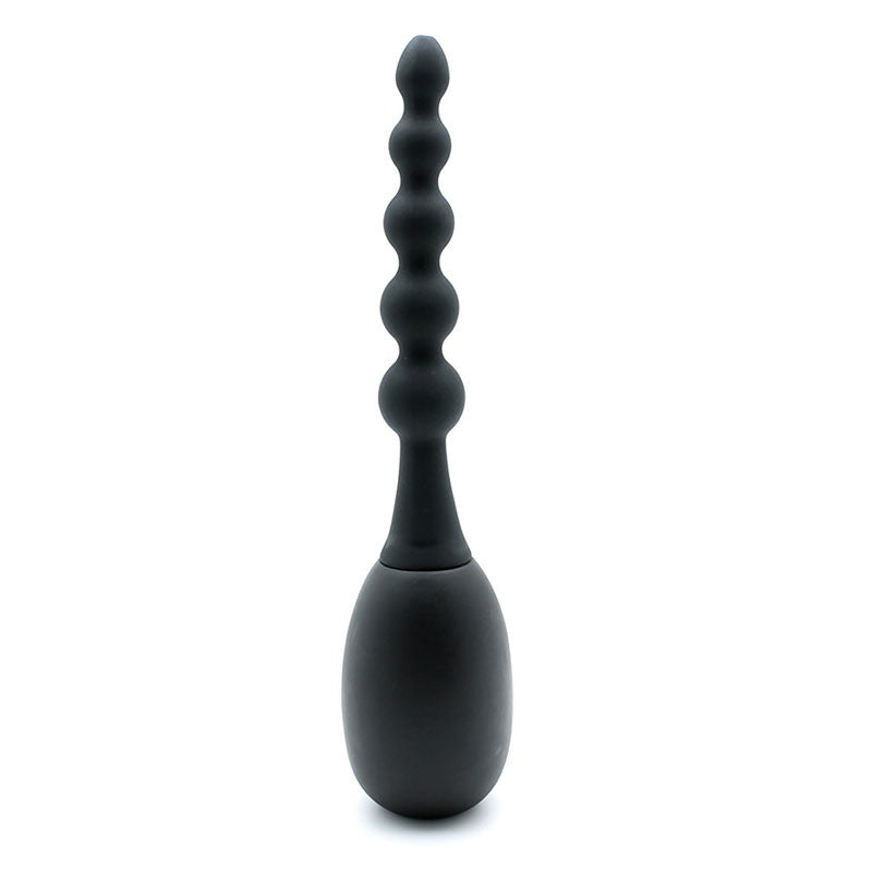 Poire à lavement avec boules anales - Rimba