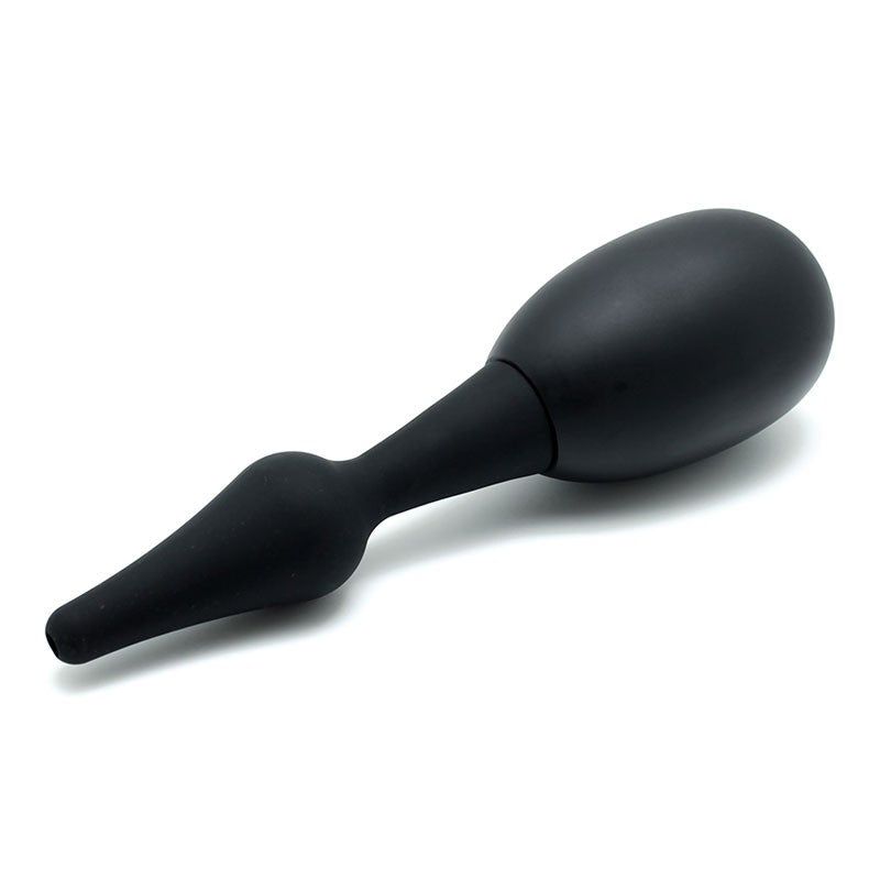 Poire à lavement avec plug anal - Rimba