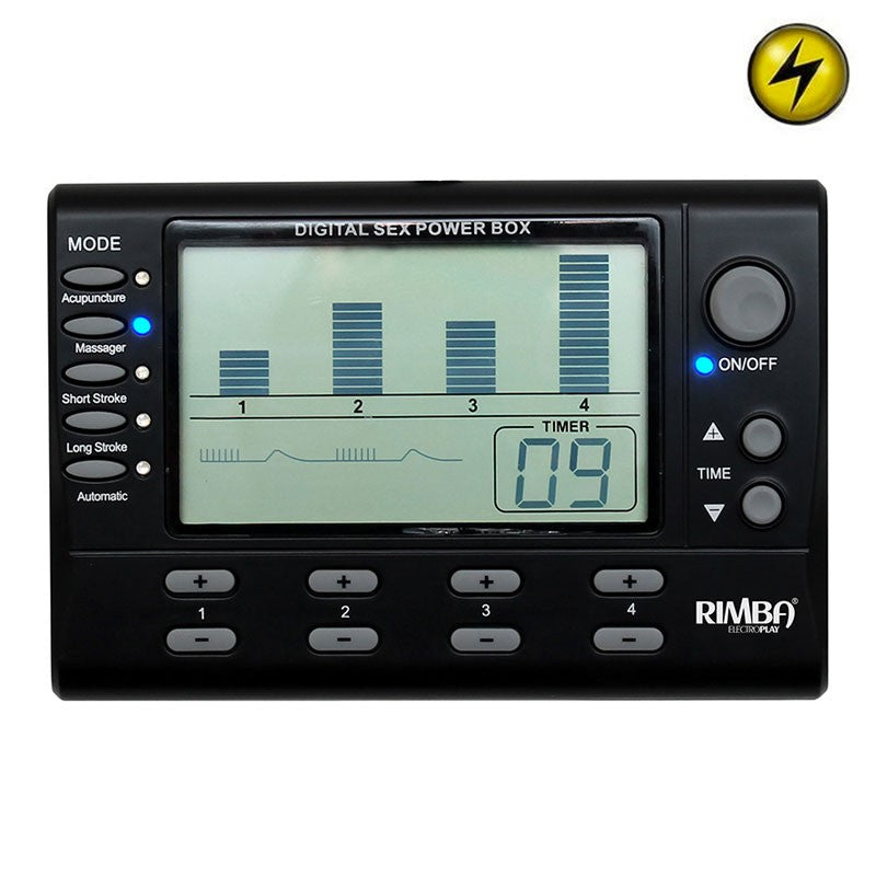 Electrosex Powerbox 4 CANAL avec display LCD - Rimba