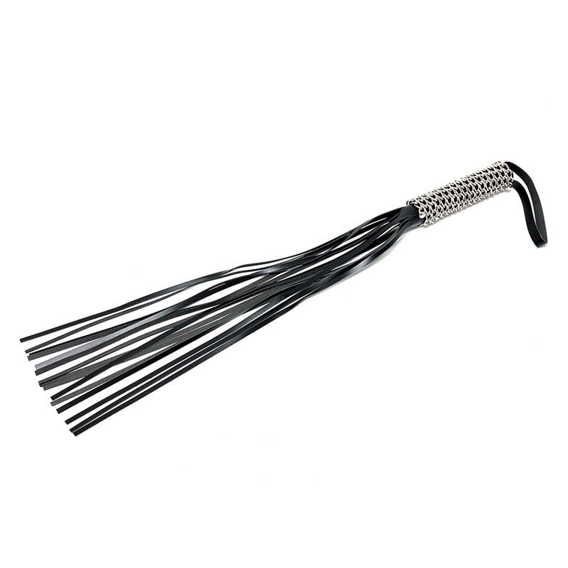 Martinet BDSM en cuir fendu (68 cm) - Rimba