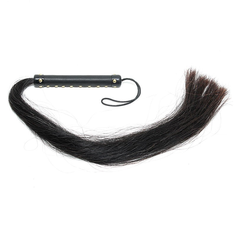 Martinet BDSM avec crins de cheval (85 cm) - Rimba