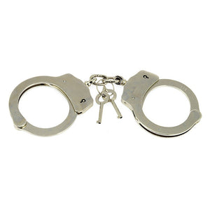 Menottes BDSM en métal Police