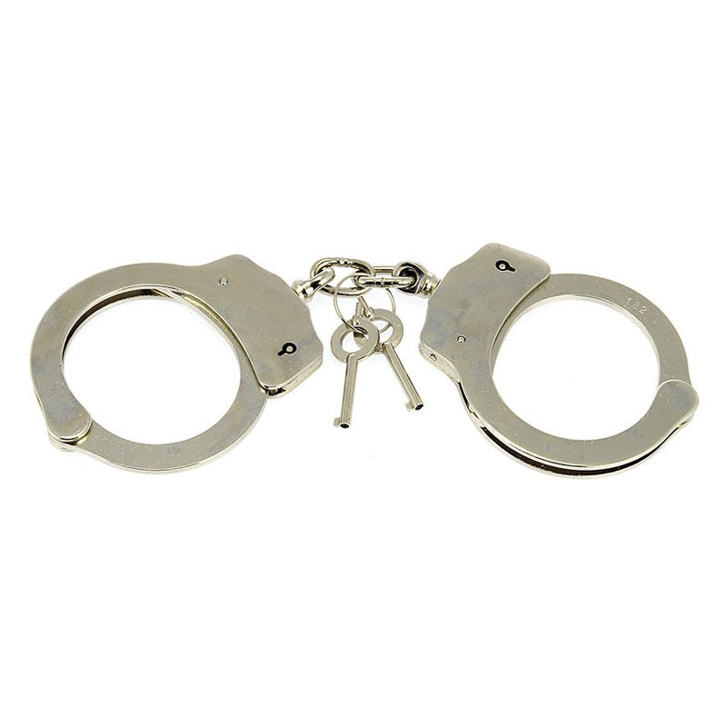Menottes BDSM en métal Police