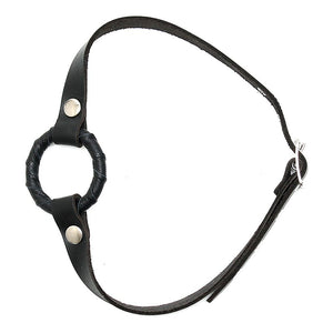 Ball Gag avec O Ring Ø 5 cm Noir - Rimba